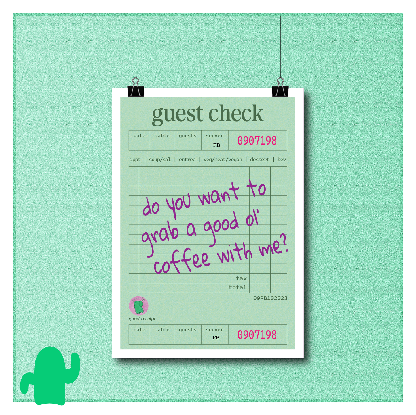 guest check