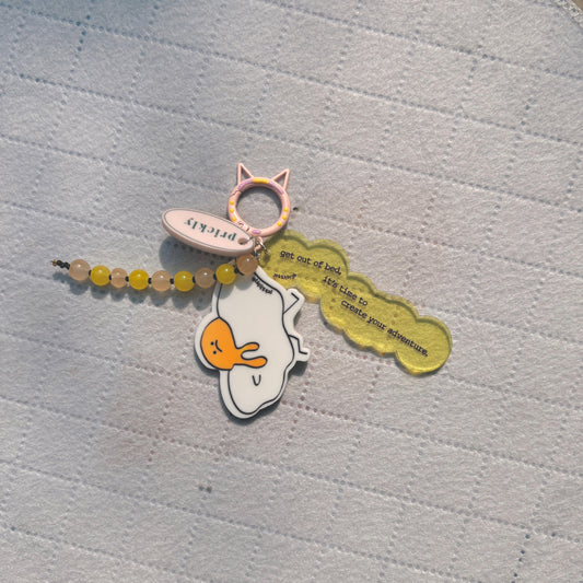 eggstatic key/ bag chain