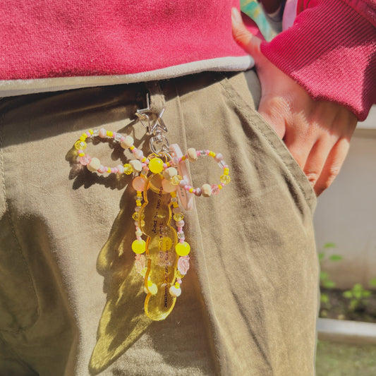 your adventure key/ bag chain