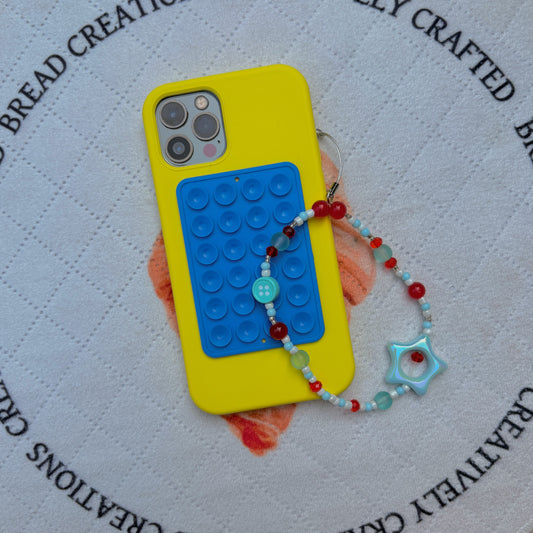 shooting star phone charm