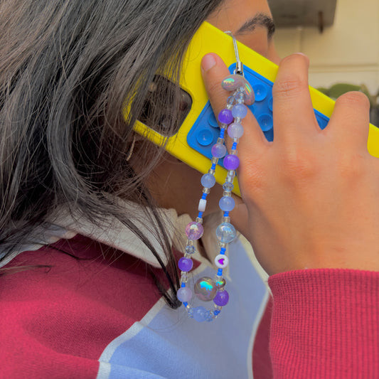 purple haze phone charm