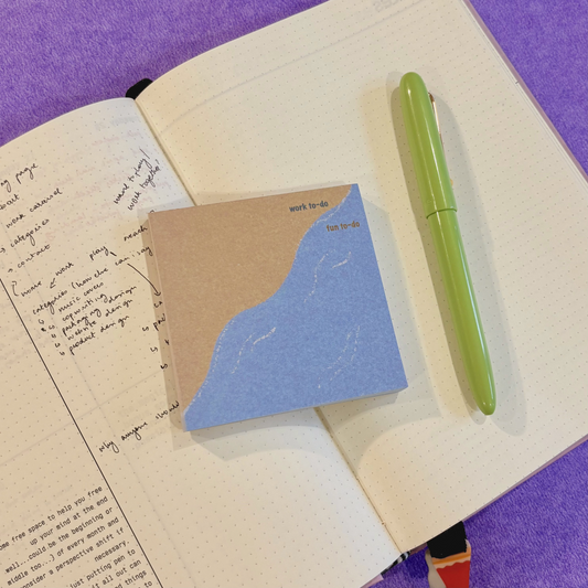 the beachy memopad