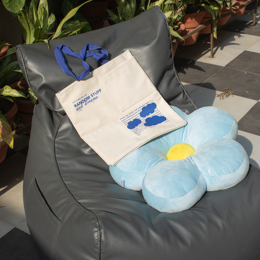 clouds, dreams and random shit tote