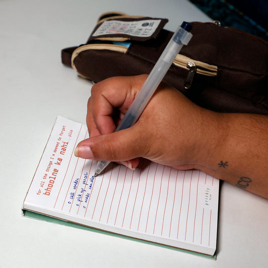 the bhoolne ka nahi mini notepad