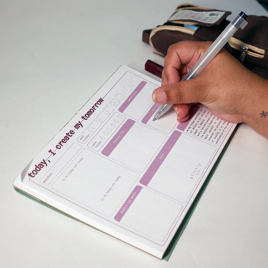 the daily planner notepad