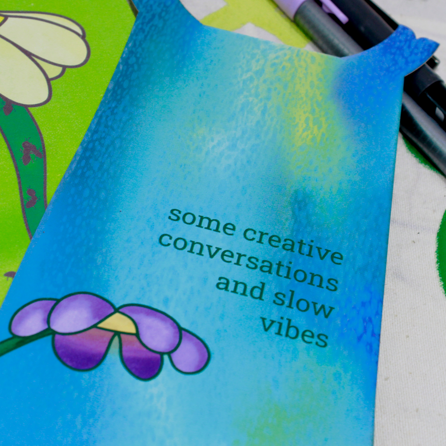 creative intentions do not disturb sign
