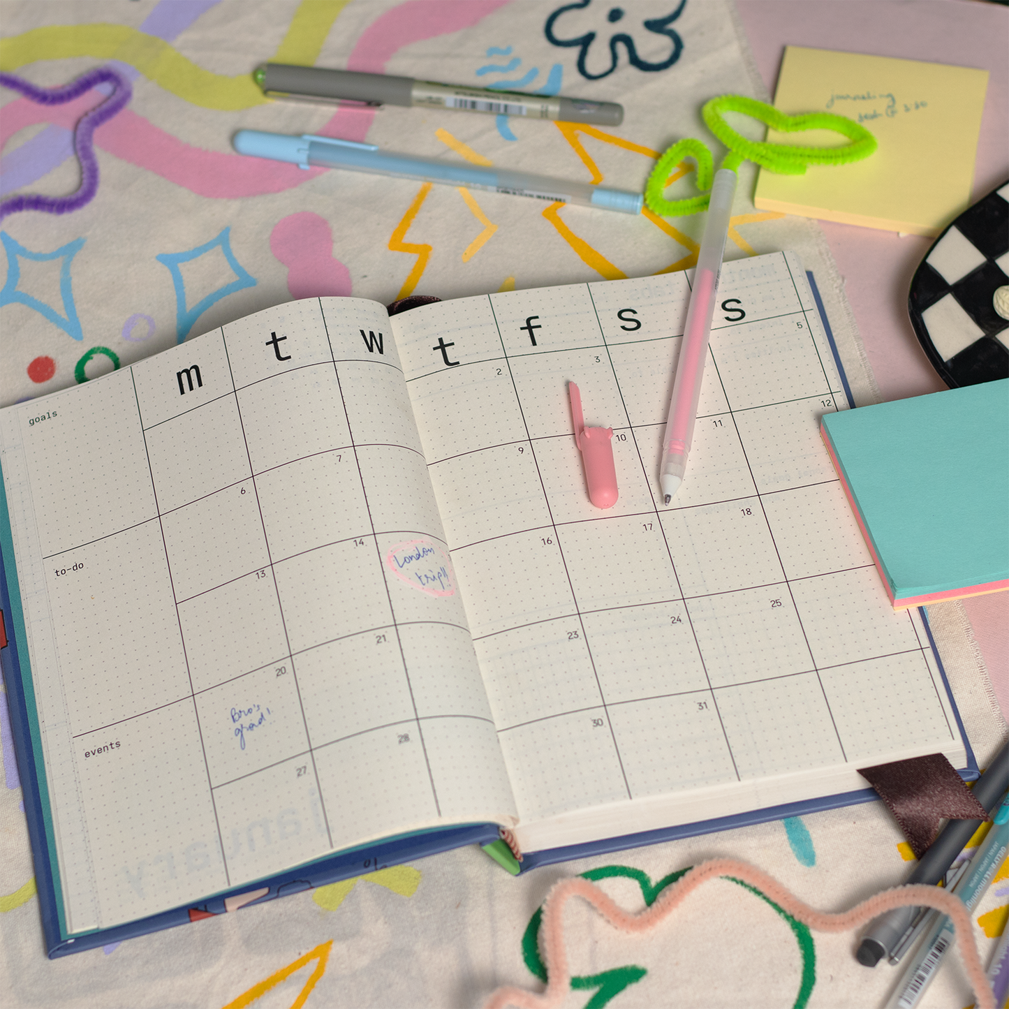 bloom 2025 dated planner