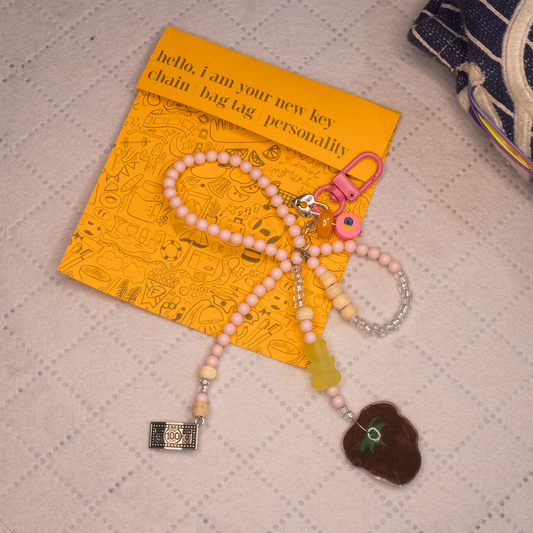 tomato tomahto key/ bag chain