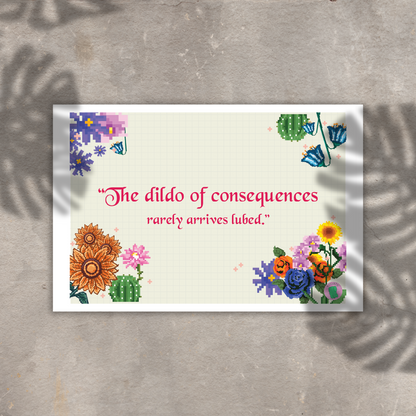 dildo of consequences