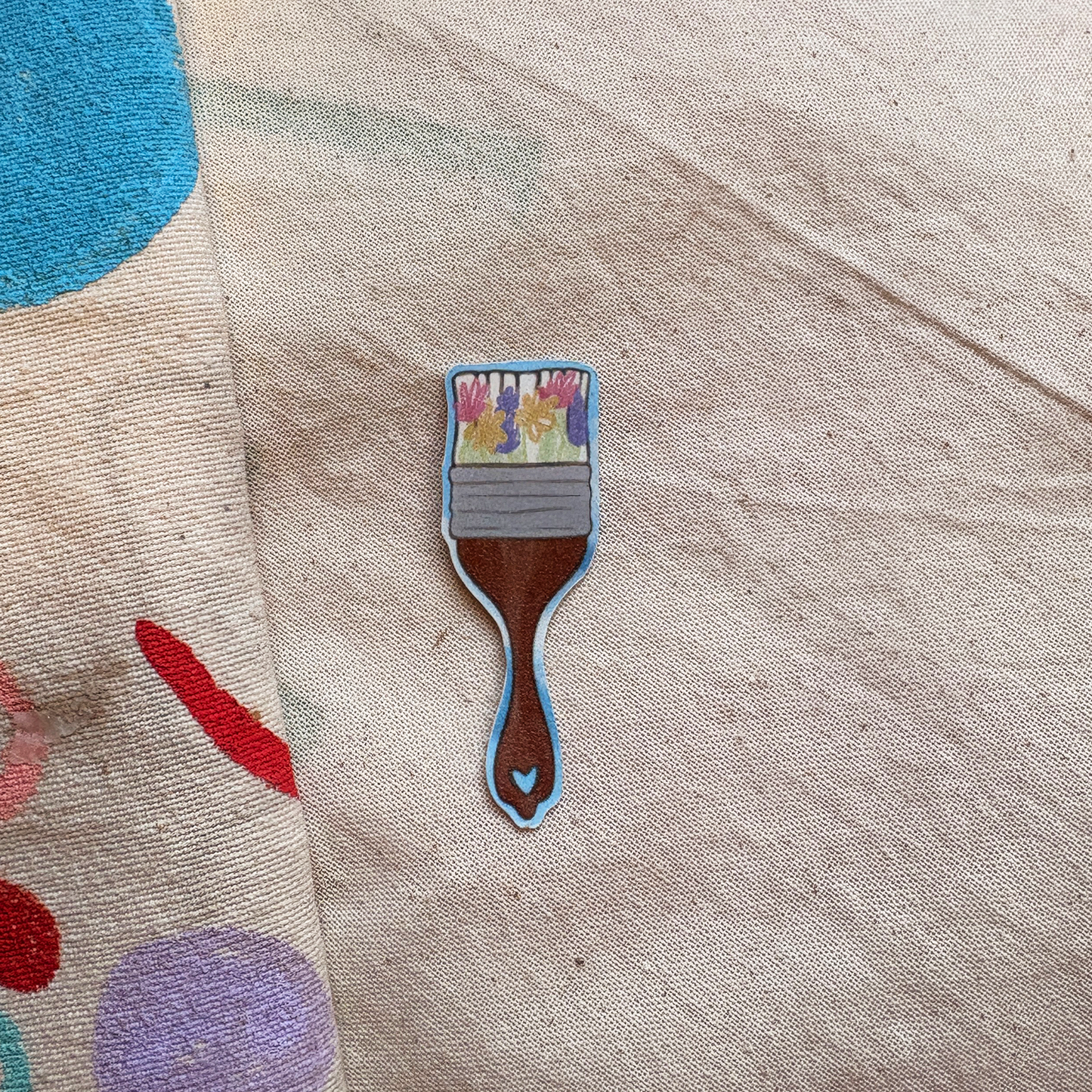 paint your reality- matte laminated vinyl sticker