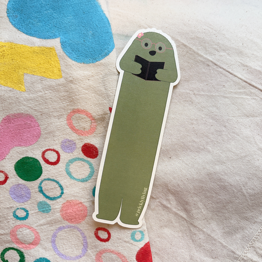 reading prick bookmark