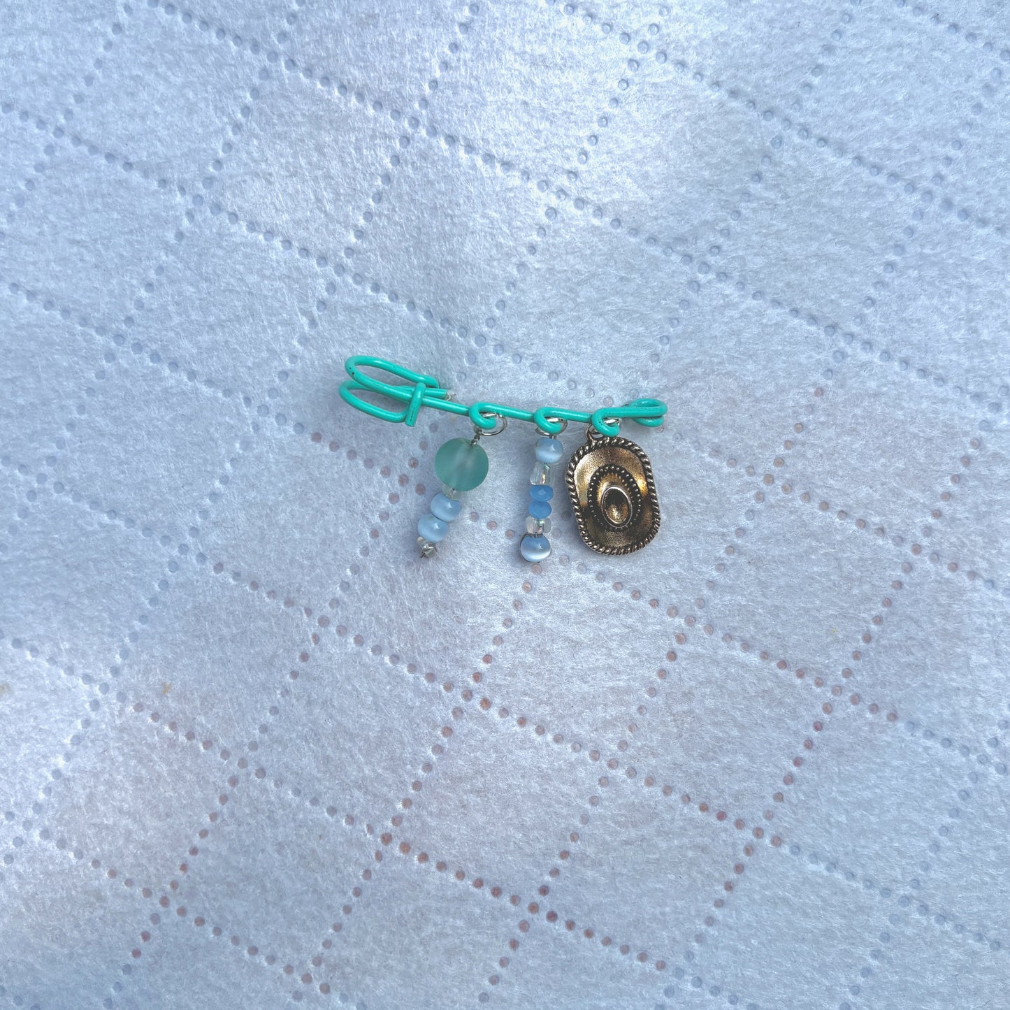 yee-haw pin charm
