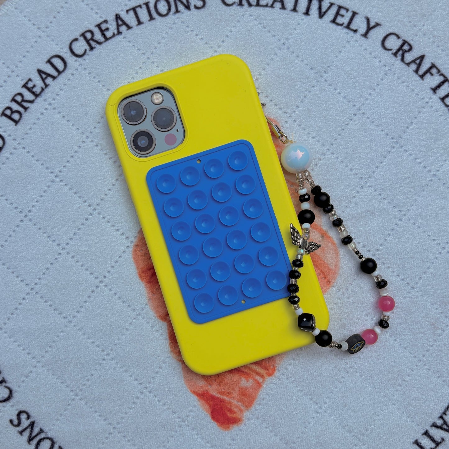pinkie swear phone charm