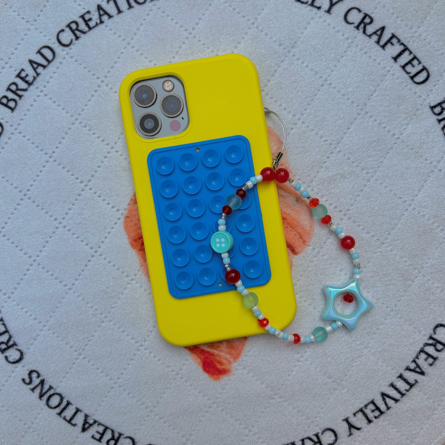 shooting star phone charm