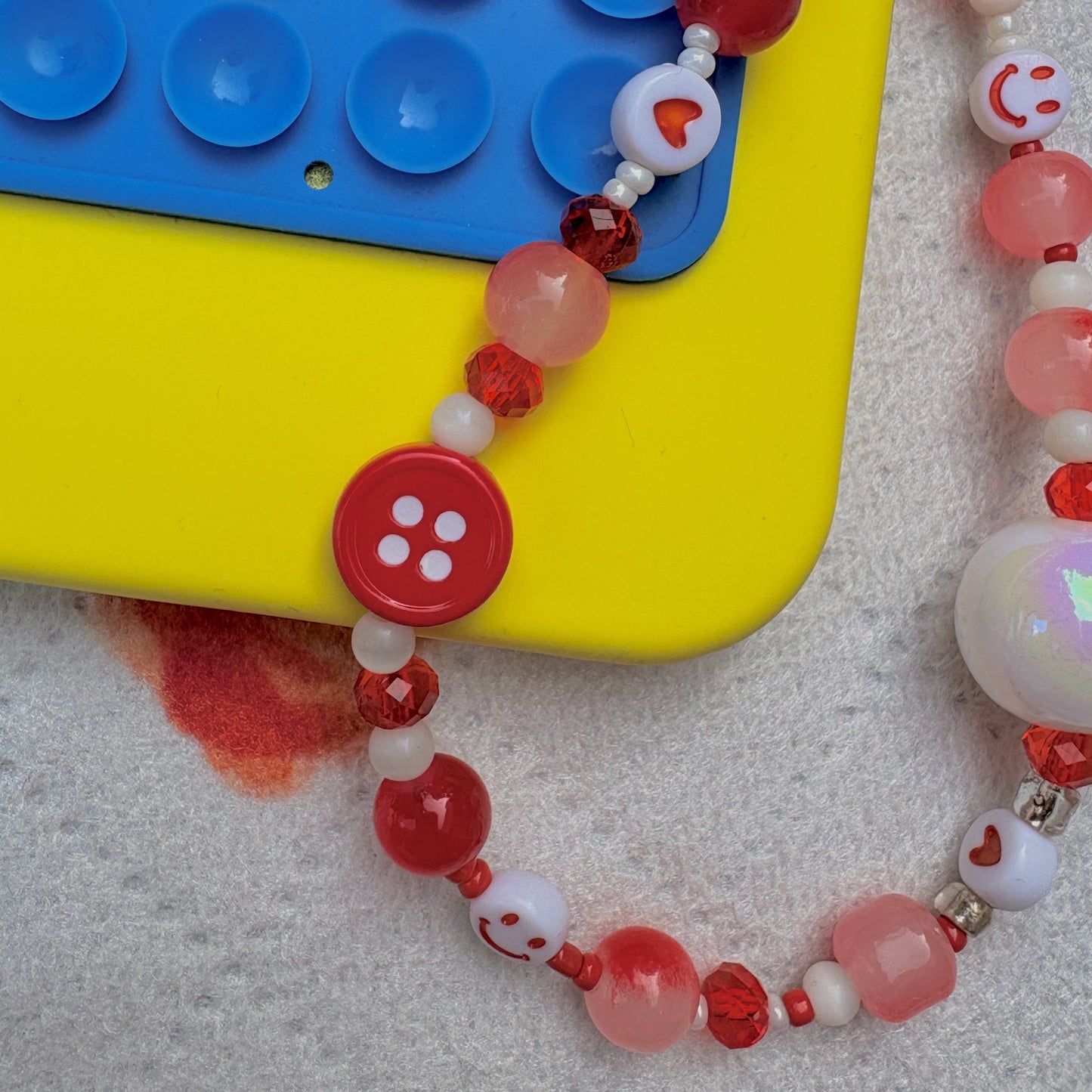 red riding hood phone charm