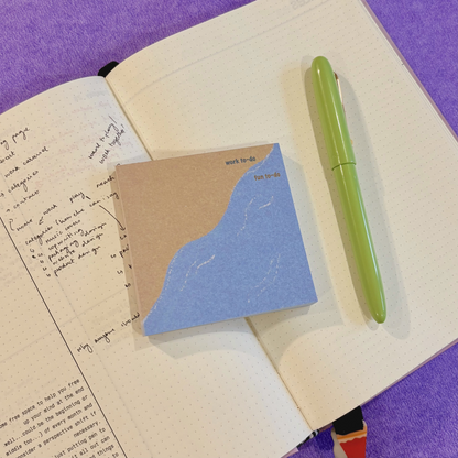 the beachy memopad
