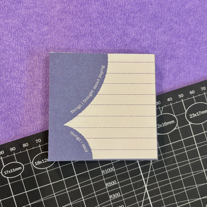things to say memopad