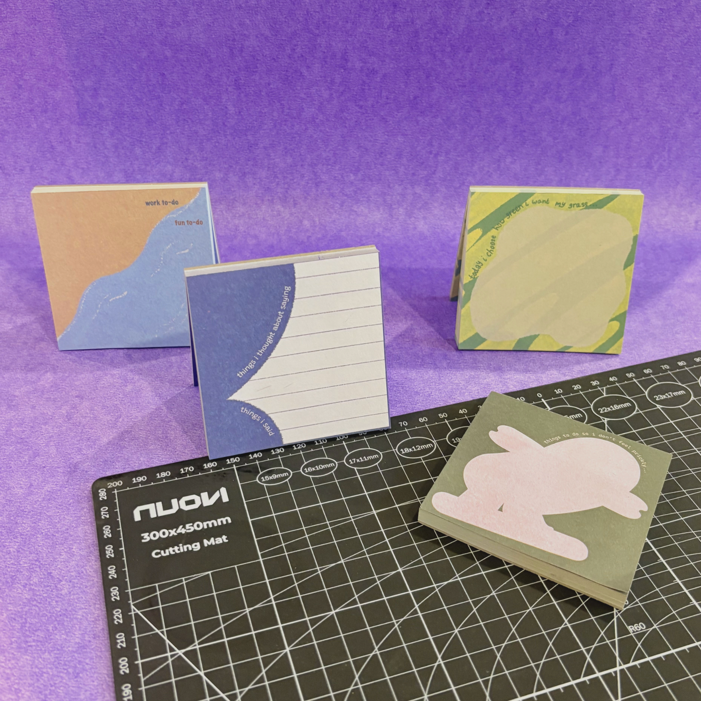 my grass memo pad