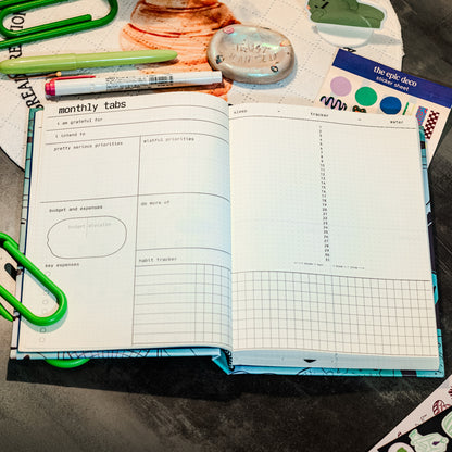 i wonder | 2026 monthly/weekly planner