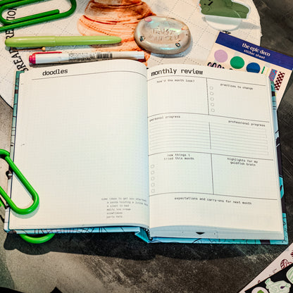 i wonder | 2026 monthly/weekly planner