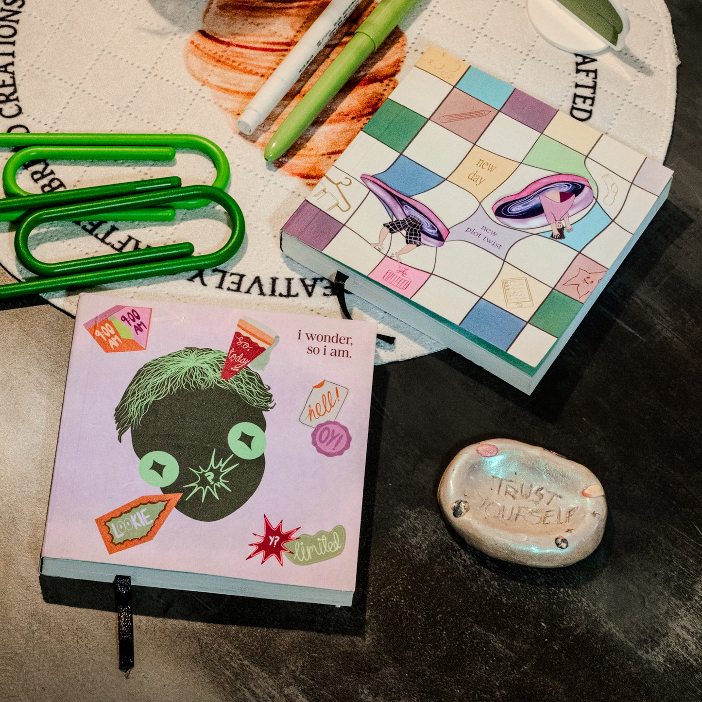 new day, new plot twist | 2026 monthly/weekly planner mini