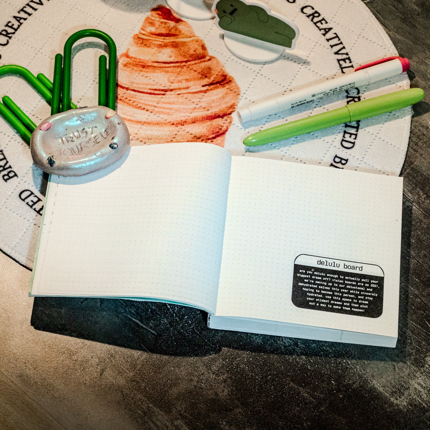 new day, new plot twist | undated daily planner