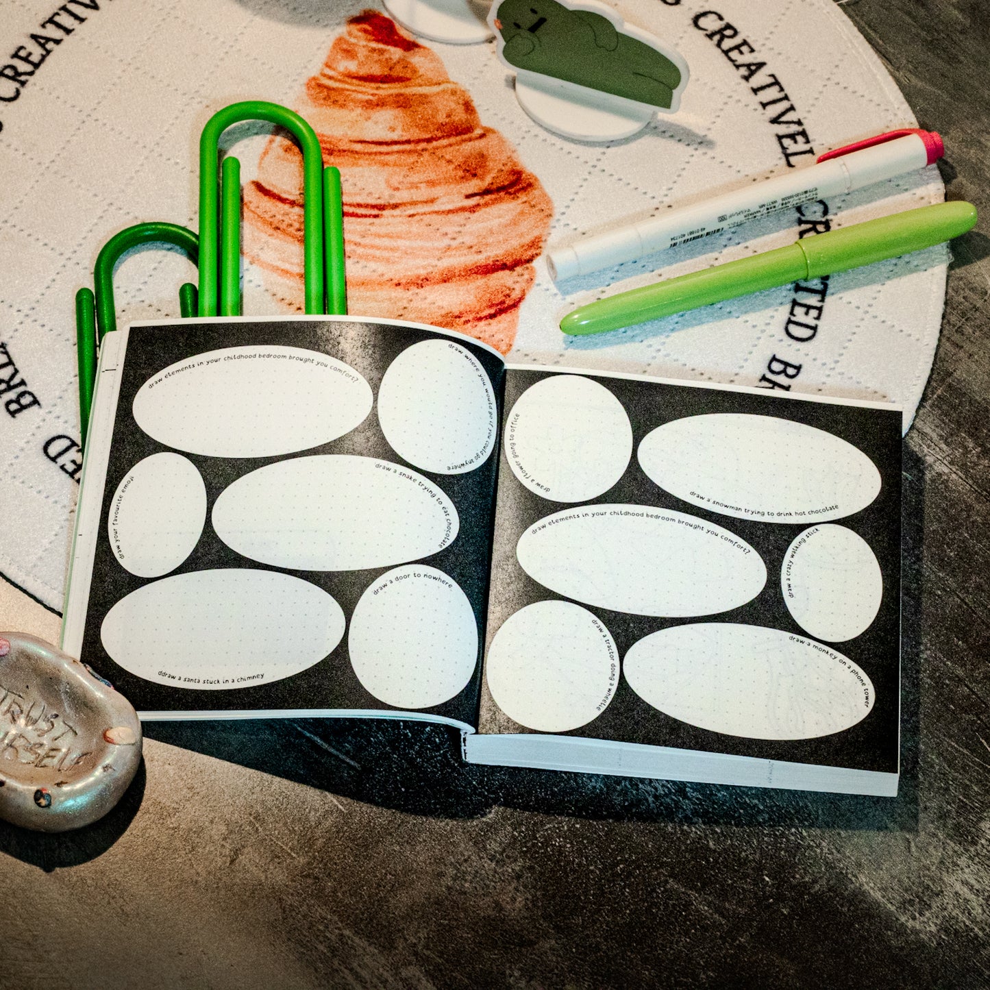 new day, new plot twist | undated daily planner