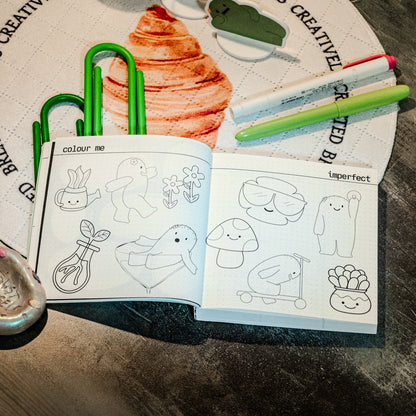 new day, new plot twist | undated daily planner