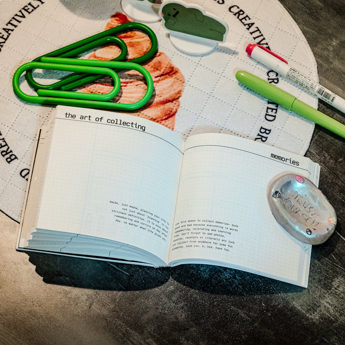 new day, new plot twist | undated daily planner