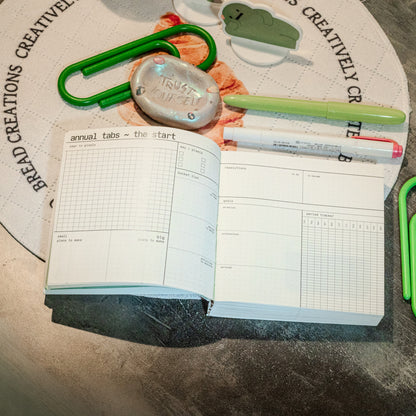 new day, new plot twist | 2026 monthly/weekly planner mini