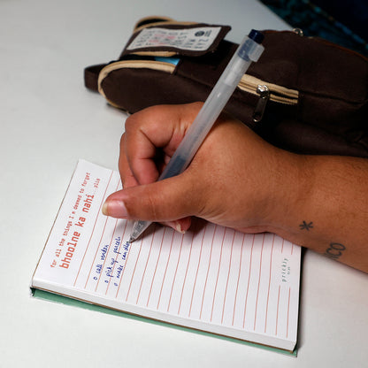the bhoolne ka nahi mini notepad