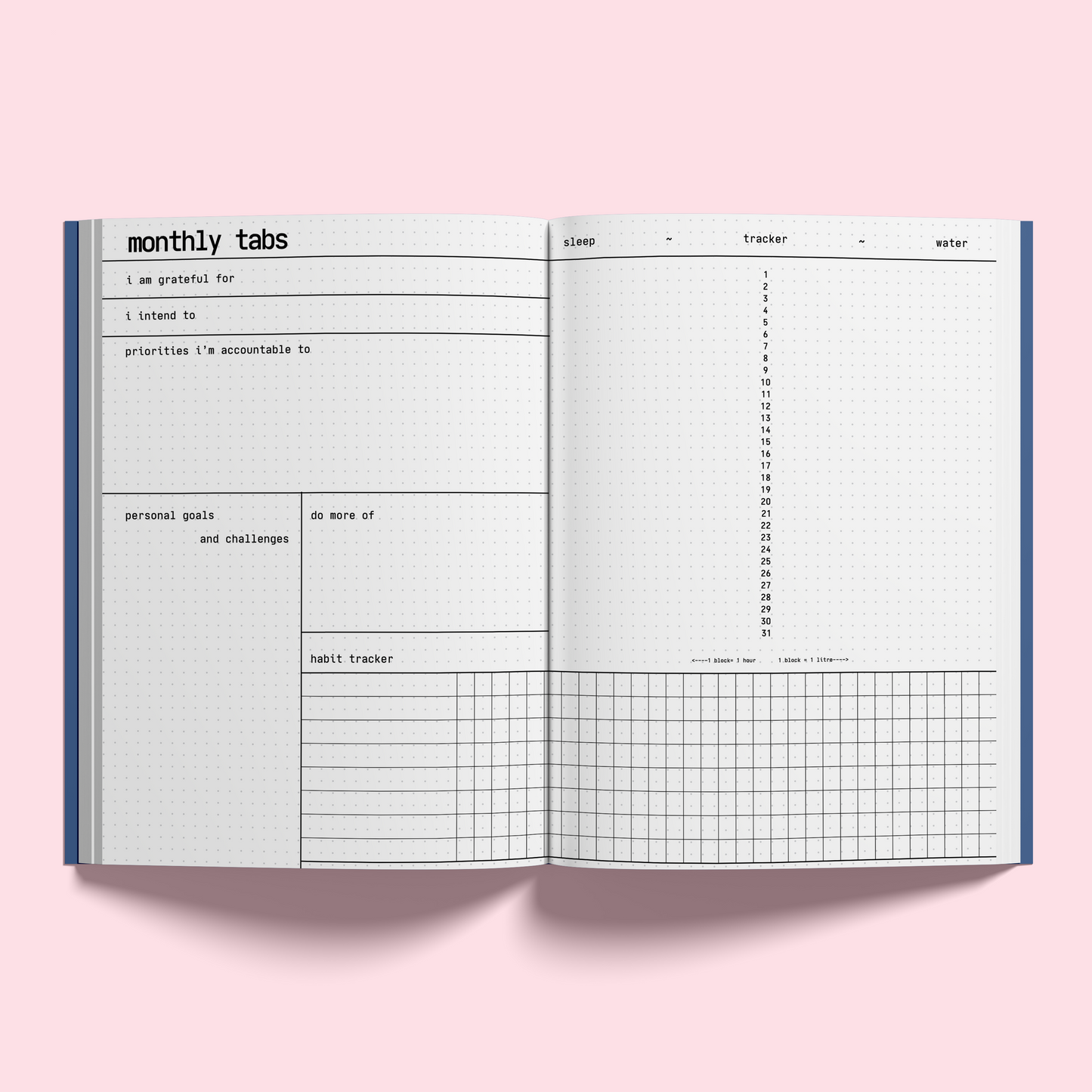 analogue way 2025 dated planner