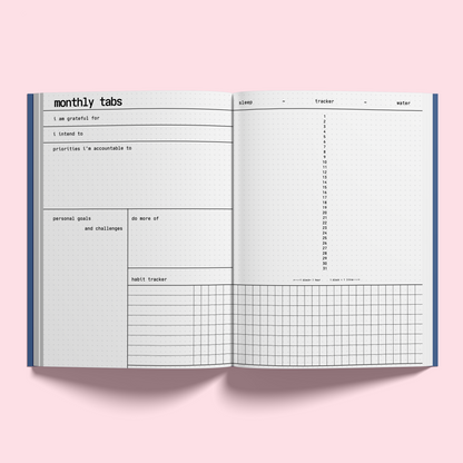 analogue way 2025 dated planner