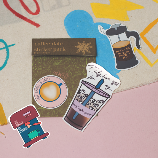 coffee date sticker pack