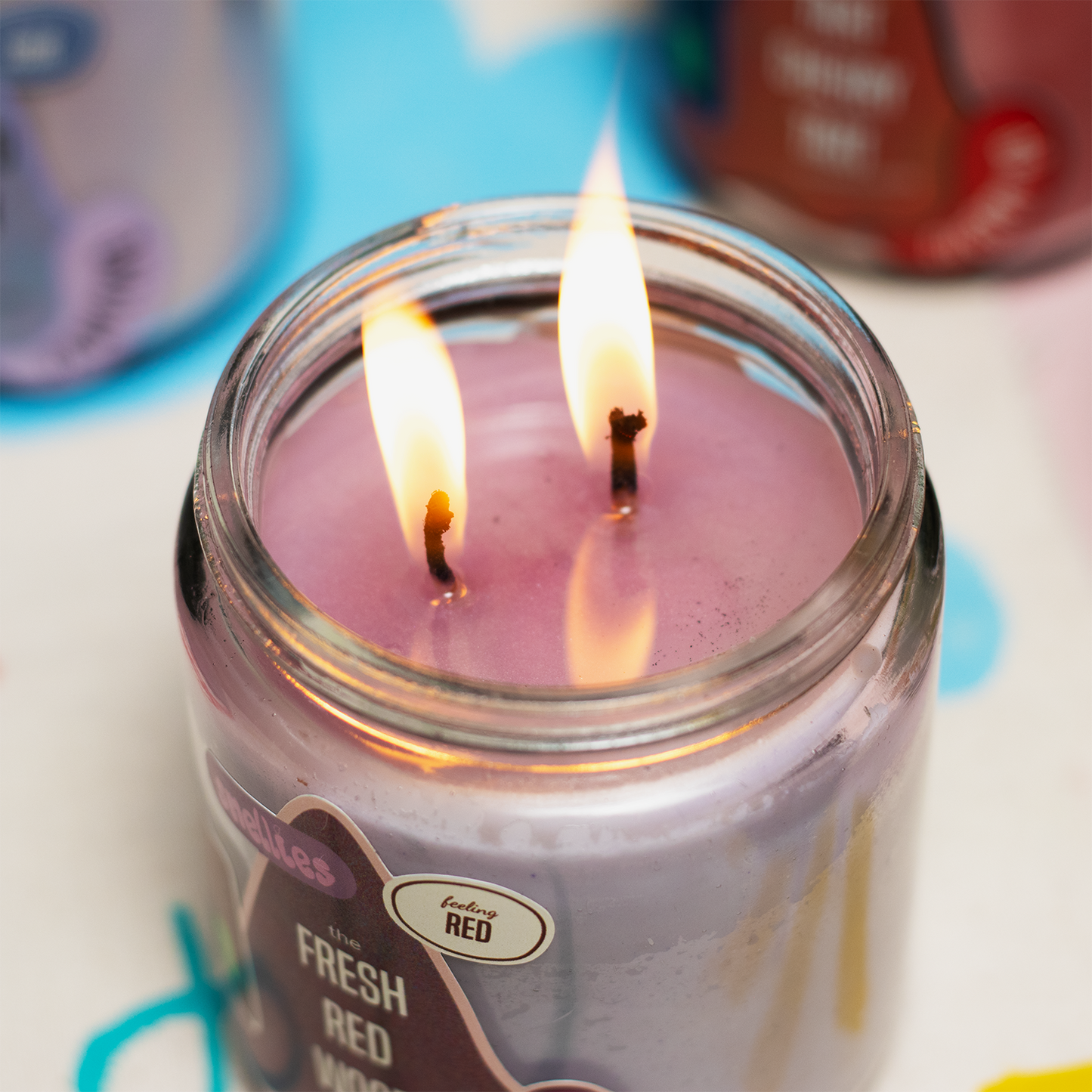 iced dirty chai latte scented candle