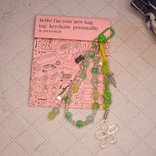 garden fairy key/ bag chain