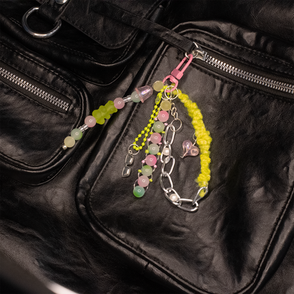 summer sparkle key/ bag chain