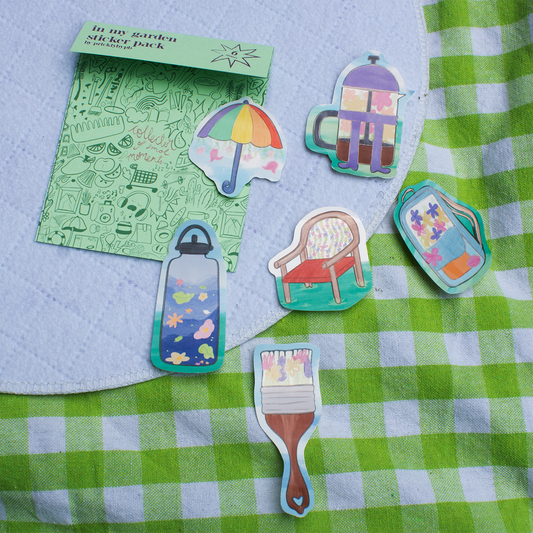 in my garden sticker pack