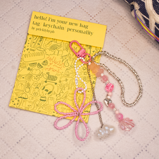 pinky promise key/ bag chain